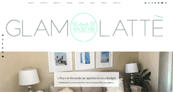 Desktop Screenshot of glamlatte.com